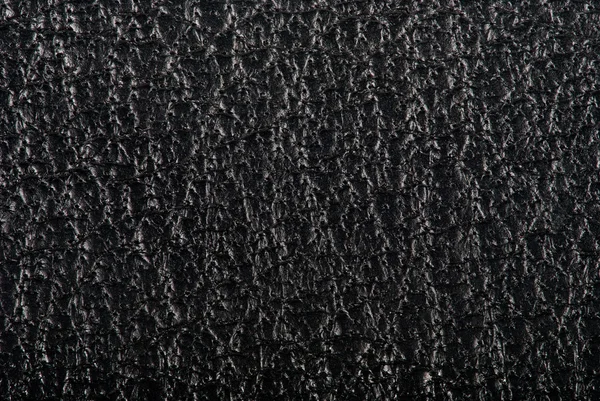Textura de cuero negro —  Fotos de Stock