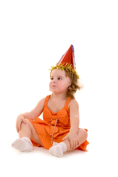 Retrato de niña bebé — Foto de Stock