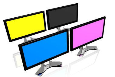 CMYK monitörler