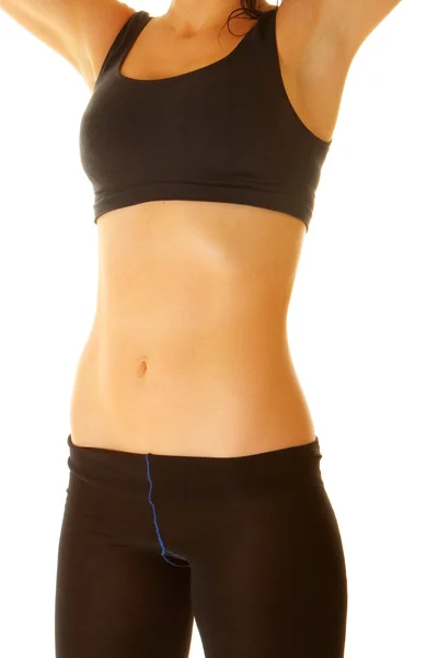 Ciało dama fitness — Zdjęcie stockowe