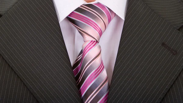 stock image Close up businessman tie