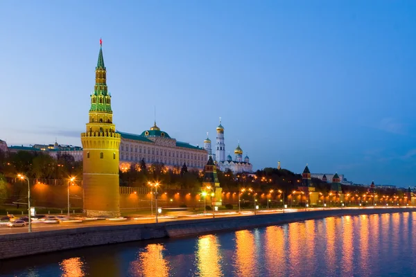 stock image Night city, Moscow