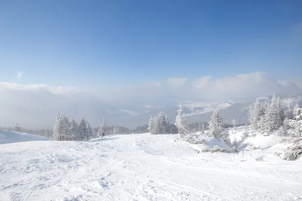 stock image Mountain winter landscape