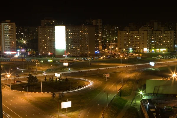 stock image Night city view