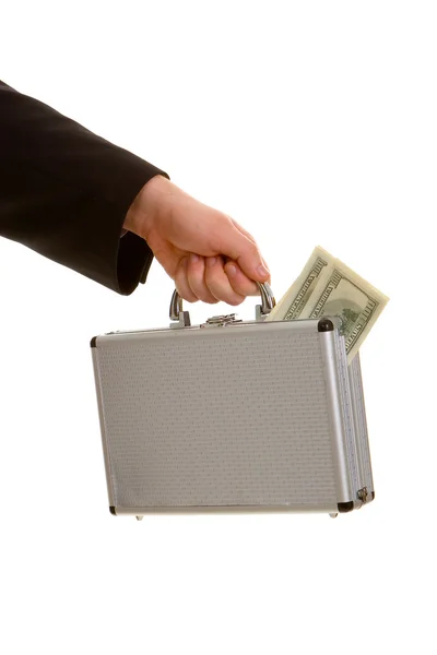 Business man and money — Stock Photo, Image