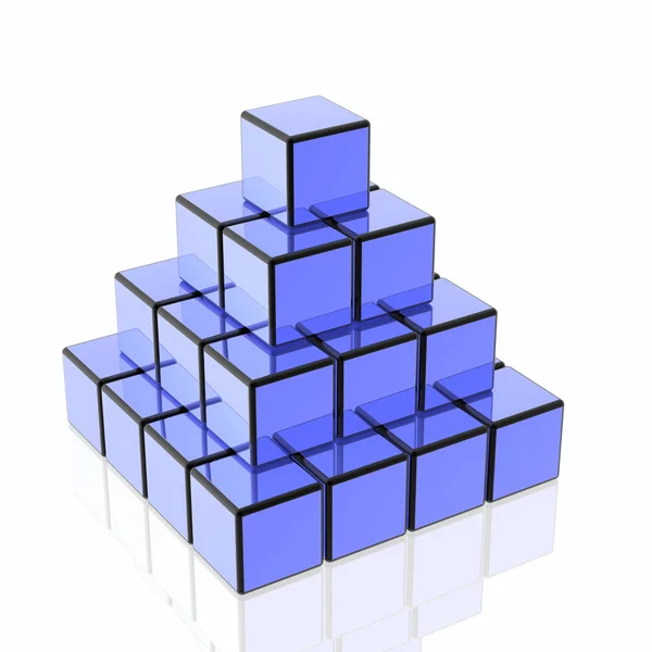 Beaucoup de cubes — Photo