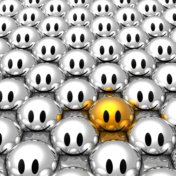 Stand out from the crowd — Stock Photo, Image