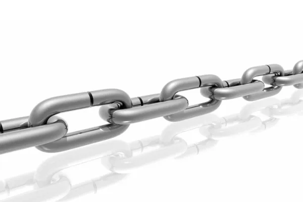 stock image Steel chain