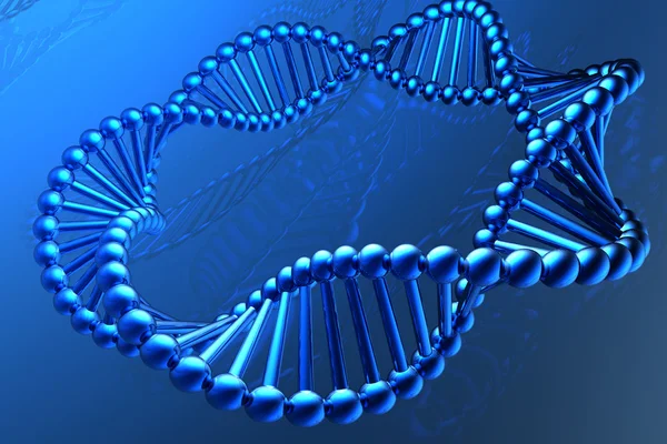 Utförande av DNA — Stockfoto