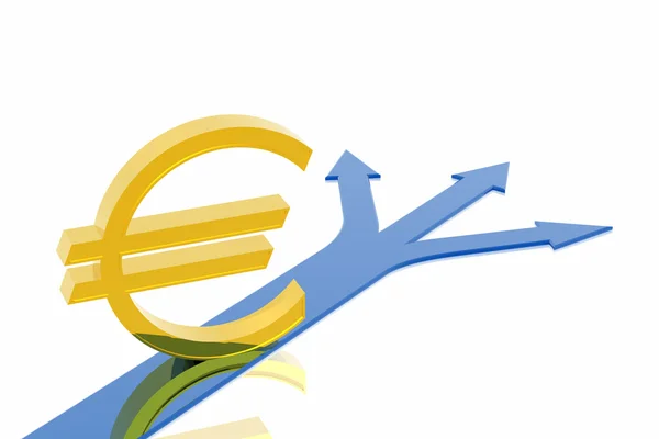 Что будет с евро ? — стоковое фото