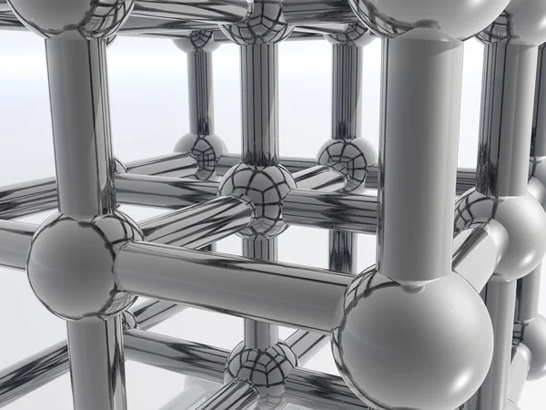 3D μόριο — Φωτογραφία Αρχείου