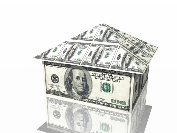 Money house — Stock Photo, Image