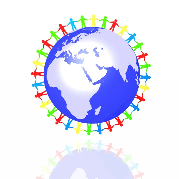 World partnership — Stock Photo, Image