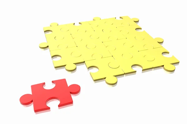 Concepto Puzzle — Foto de Stock