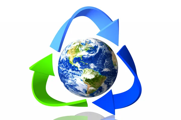 Concept de recyclage — Photo