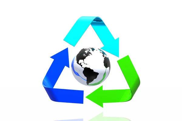 Concept de recyclage — Photo