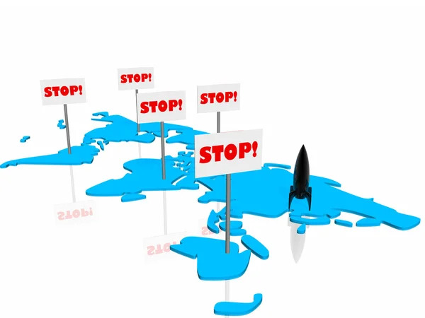 Stop on the war — Stock Photo, Image