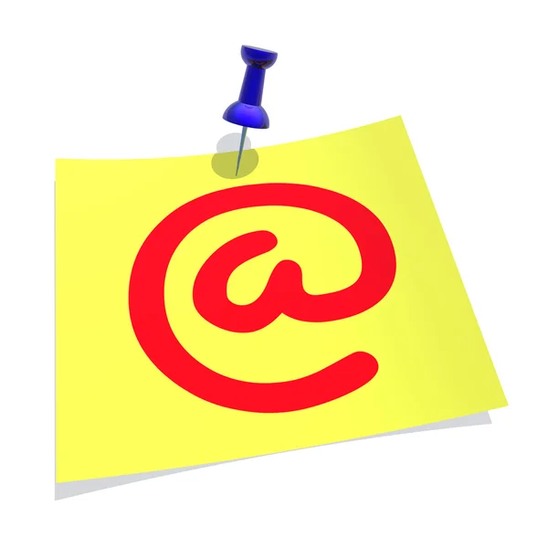 E-mail symbol — Stock Photo, Image