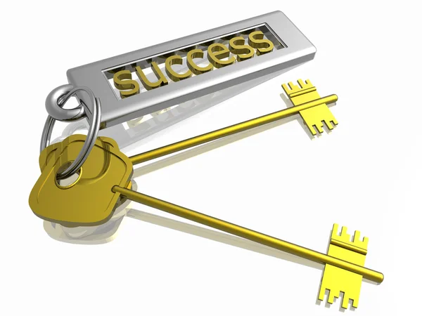 Nyckeln till framgång — Stockfoto