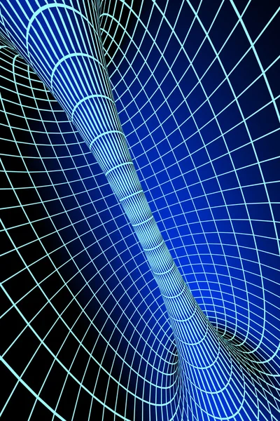 Túnel 3D digital —  Fotos de Stock