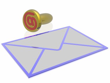 Mail concept clipart