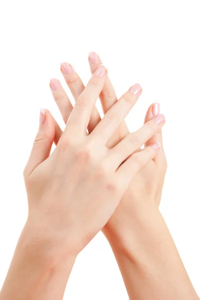 stock image Care for sensuality woman hands