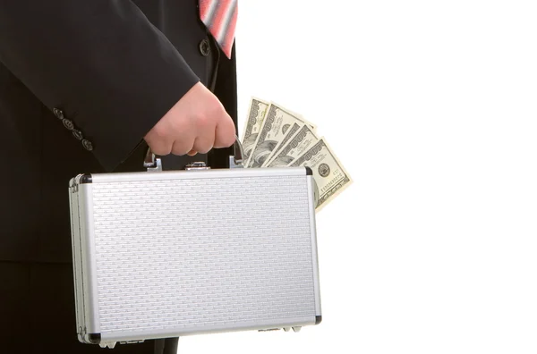Business man and money — Stock Photo, Image