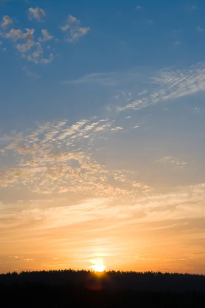 Zonsondergang — Stockfoto