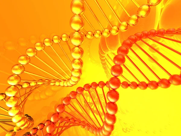 DNAのレンダリング — ストック写真