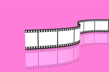 Blank film strip clipart