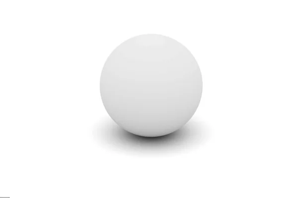 Esfera em branco — Fotografia de Stock