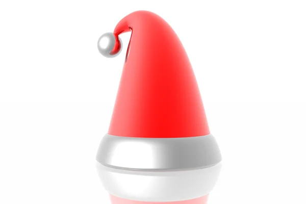 3D Noel Baba şapkası — Stok fotoğraf