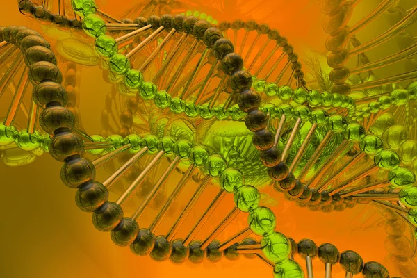 Спираль ДНК — стоковое фото