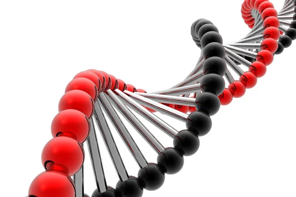 Renderowanie DNA — Zdjęcie stockowe
