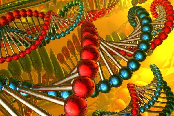 Utförande av DNA — Stockfoto