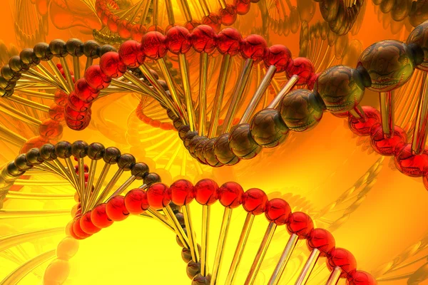 Vykreslení DNA — Stock fotografie