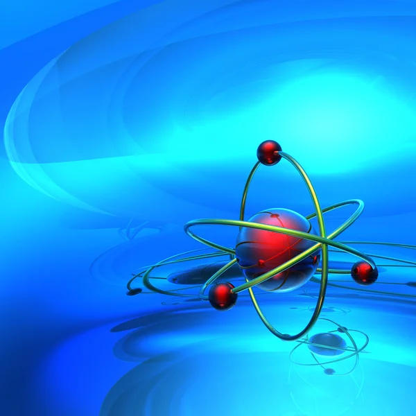 stock image Render of molecule