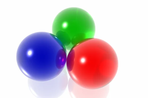RGB-bollen — Stockfoto