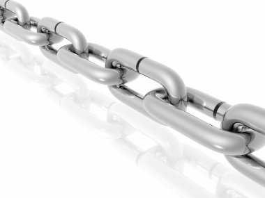 Steel chain clipart