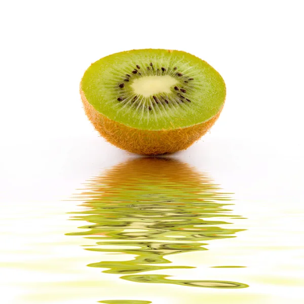 stock image Kiwi isolated in white background