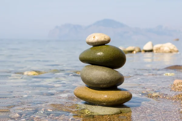 Kiegyensúlyozott kövek — Stock Fotó