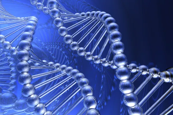 stock image Render of DNA