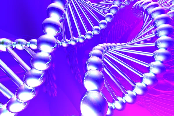 Renderização do ADN — Fotografia de Stock