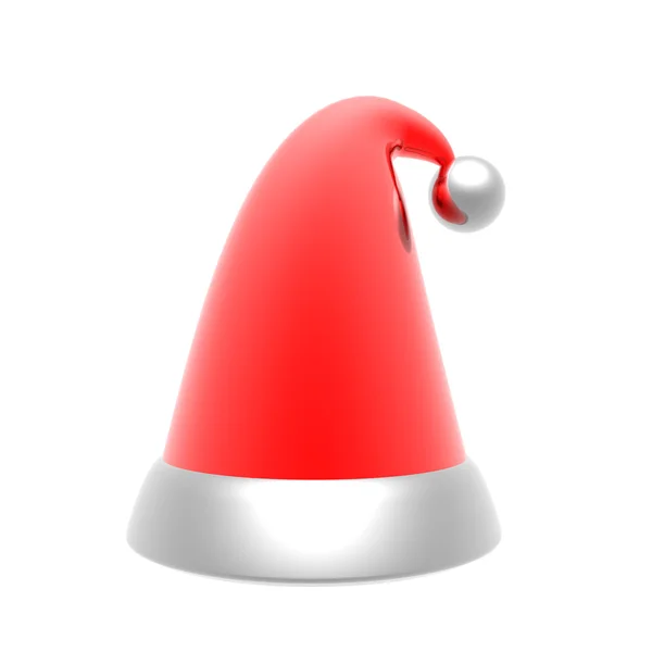 3d cappello Babbo Natale — Foto Stock