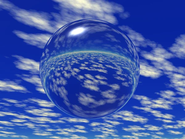 Glass ball — Stock Photo, Image