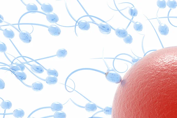 Spermie útok — Stock fotografie