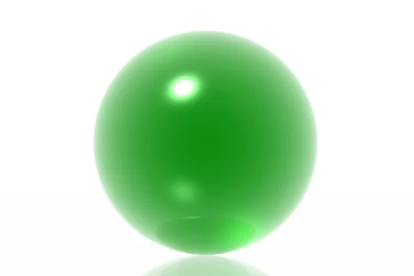 Zielony Kula — Zdjęcie stockowe