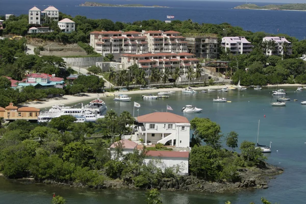 stock image Scenic view of Island of St. John in Caribbean Islands.