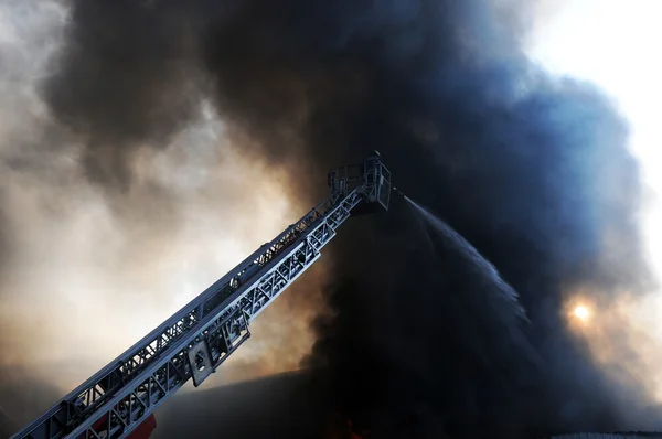 Combattente antincendio — Foto Stock