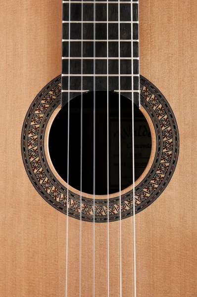 Detail der klassischen Gitarre — Stockfoto